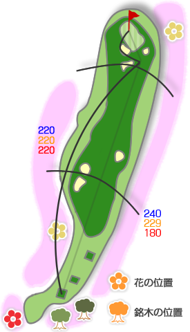 ホールコース図