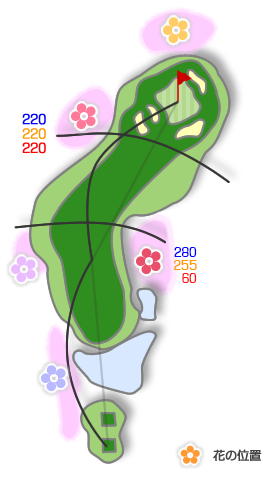 ホールコース図